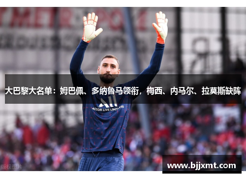 大巴黎大名单：姆巴佩、多纳鲁马领衔，梅西、内马尔、拉莫斯缺阵